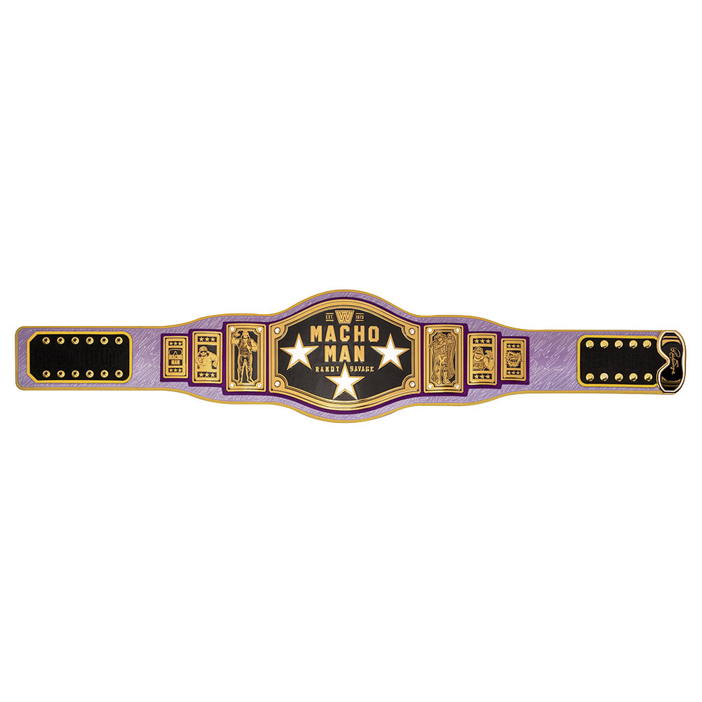 Macho Man Randy Savage Legacy Championship Collector's Title 6