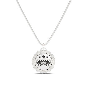 Macho Man Star Bixler Pendant in Sterling Silver