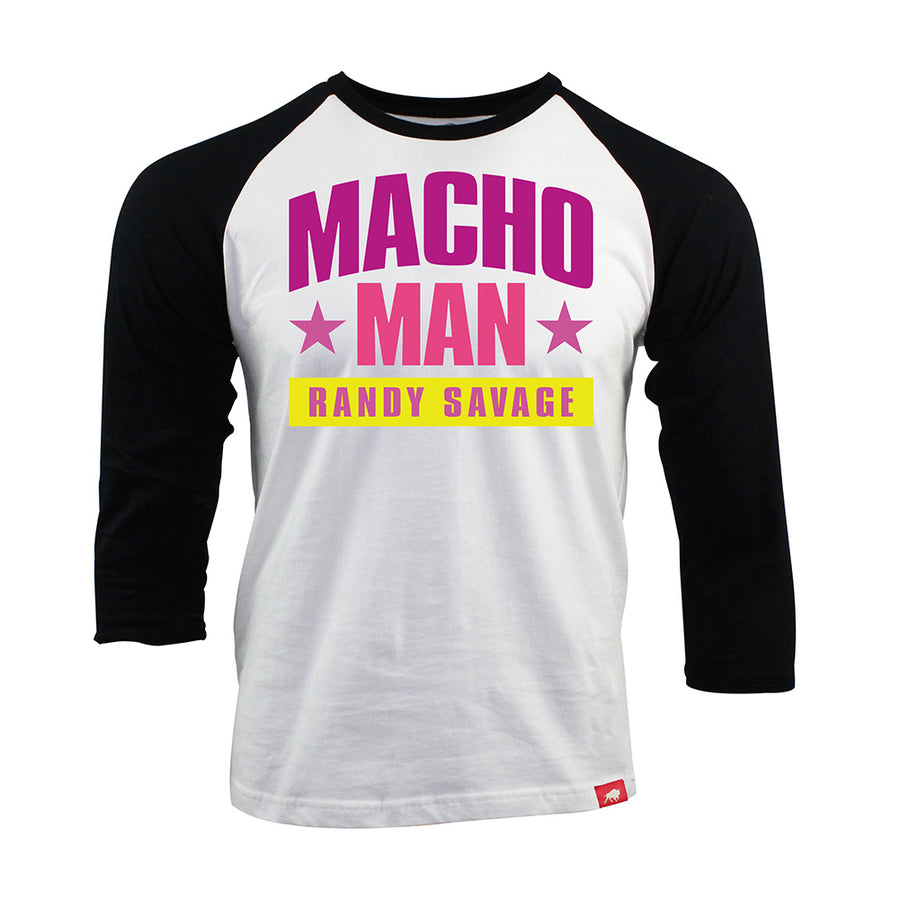 Macho Man Randy Savage Sportiqe Raglan Shirt