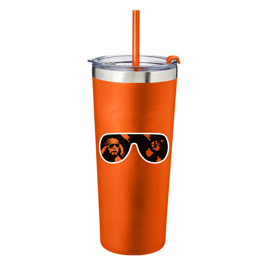 Macho Man Randy Savage 24 oz. Stainless Steel Tumbler PW Catalog