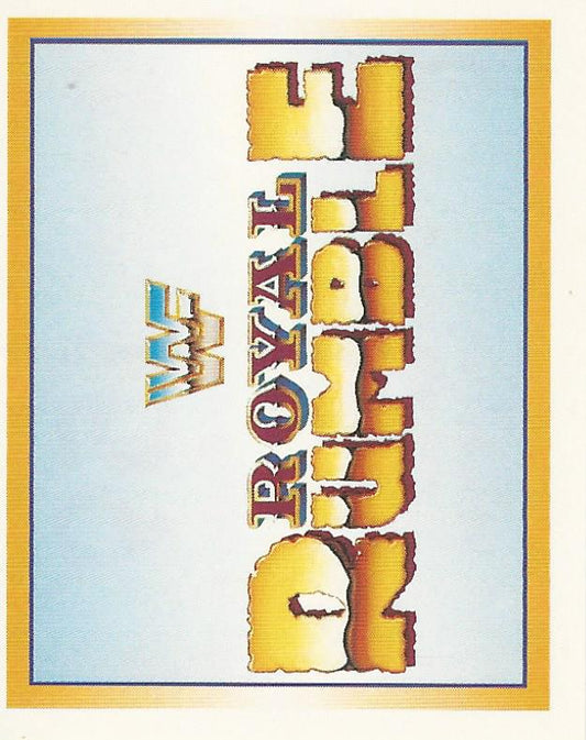 WWF Merlin Stickers 1995 Royal Rumble #159