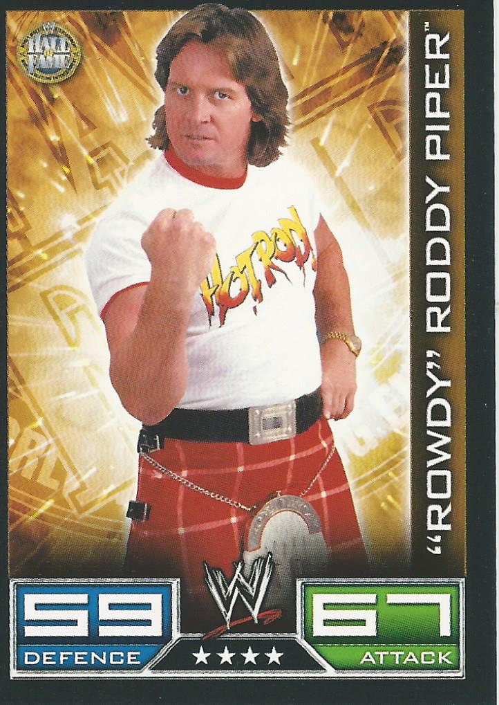 WWE Topps Slam Attax 2008 Roddy Piper #159