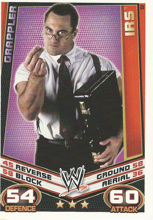 WWE Topps Slam Attax Rebellion 2012 IRS #159