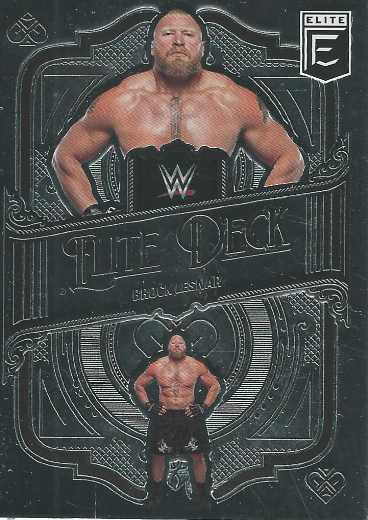 WWE Panini Elite 2023 Brock Lesnar Elite Deck #11