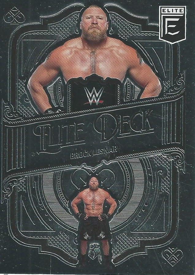 WWE Panini Elite 2023 Brock Lesnar Elite Deck #11
