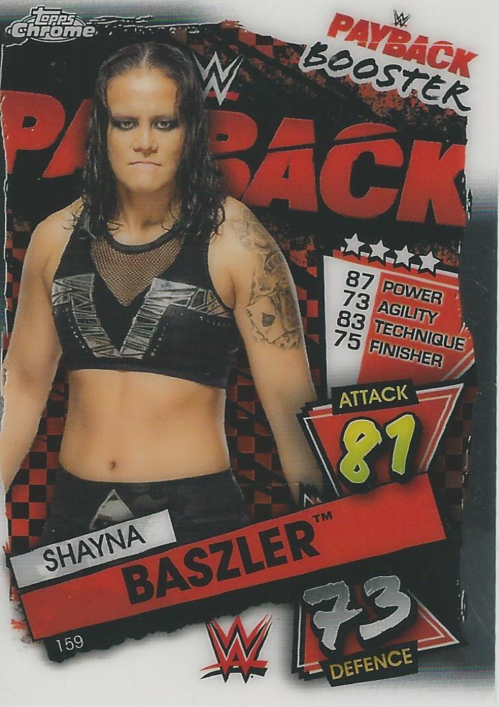 WWE Topps Slam Attax Chrome 2021 Shayna Baszler #159