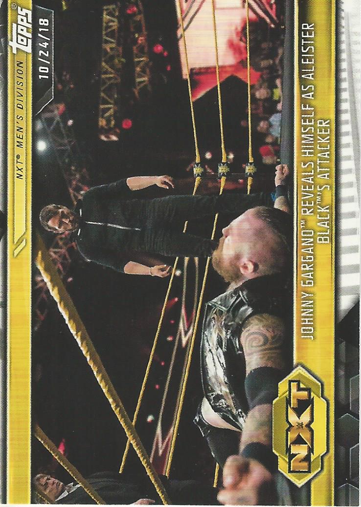 WWE Topps NXT 2019 Johnny Gargano #59