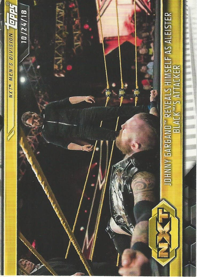 WWE Topps NXT 2019 Johnny Gargano #59