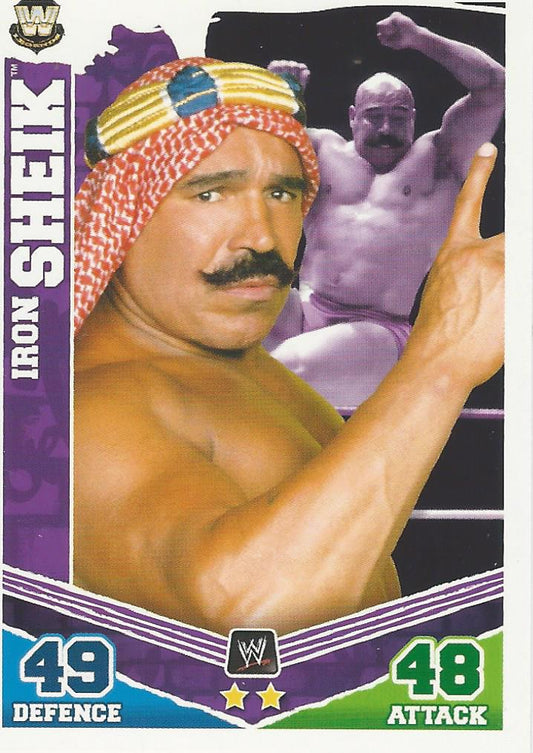 WWE Topps Slam Attax Mayhem 2010 Iron Sheik #159