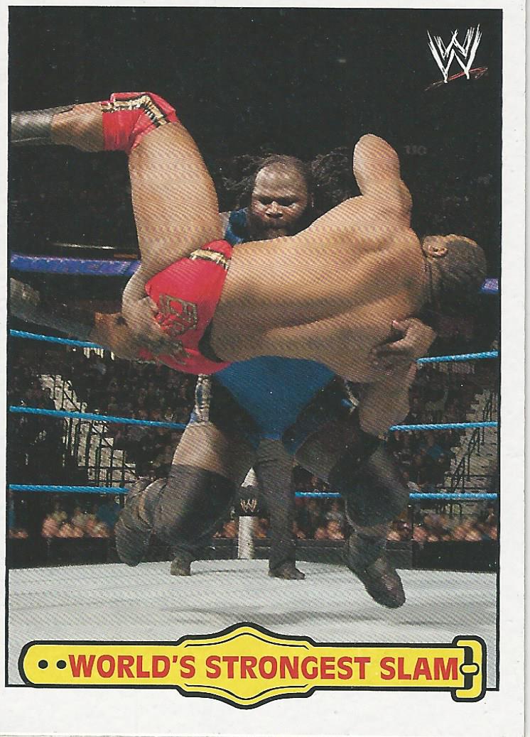 WWE Topps Heritage 2012 Mark Henry 39 of 55 trading card PW Catalog
