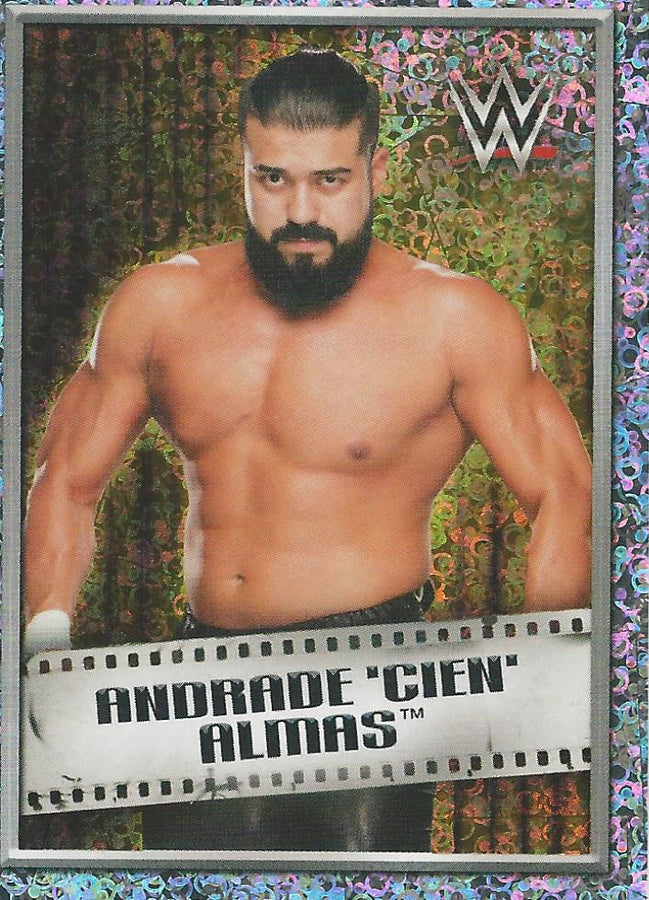 WWE Topps 2018 Stickers Andrade Foil #159