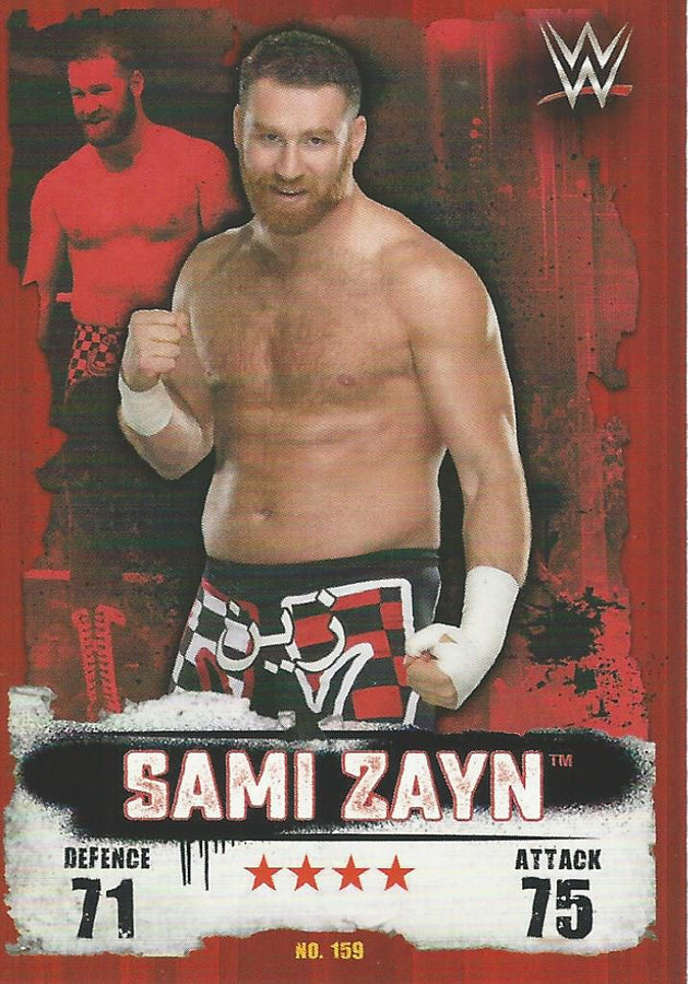 WWE Topps Slam Attax Takeover 2016 Sami Zayn #159