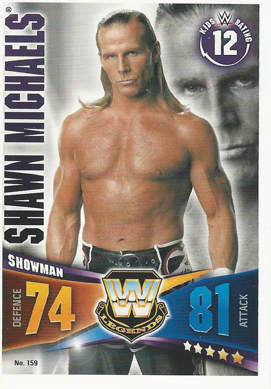 WWE Topps Slam Attax Rivals 2014 Shawn Michaels #159