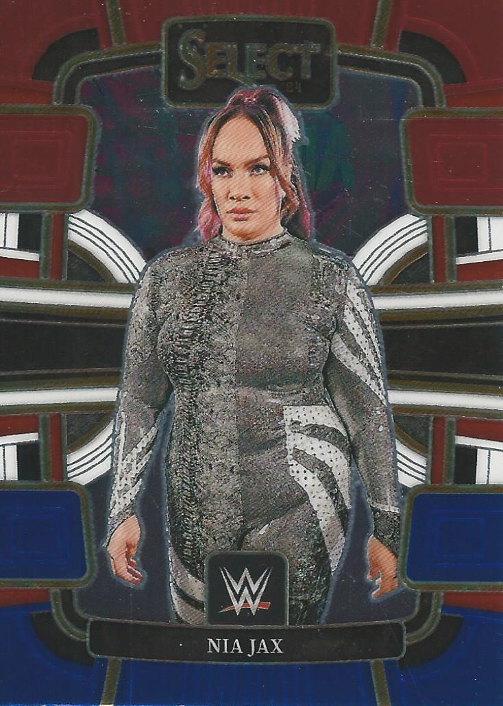 WWE Panini Select 2024 Blue/Silver/Red Nia Jax #94