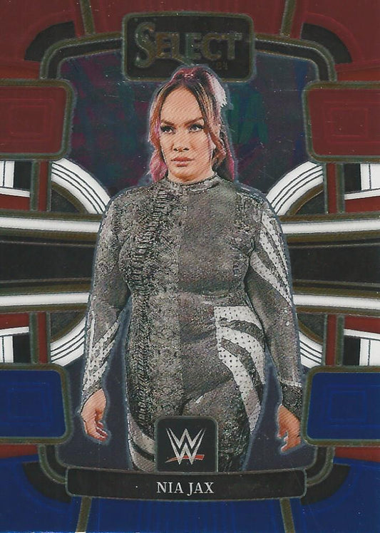 WWE Panini Select 2024 Blue/Silver/Red Nia Jax #94