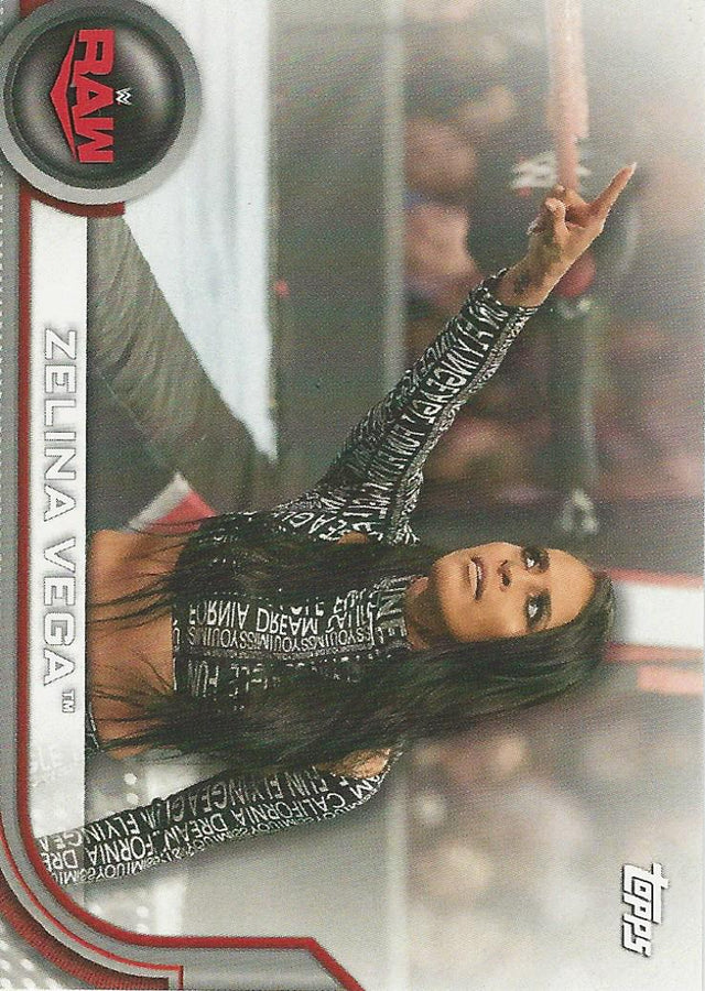 WWE Topps Women Division 2020 Zelina Vega RC-59 trading card PW Catalog