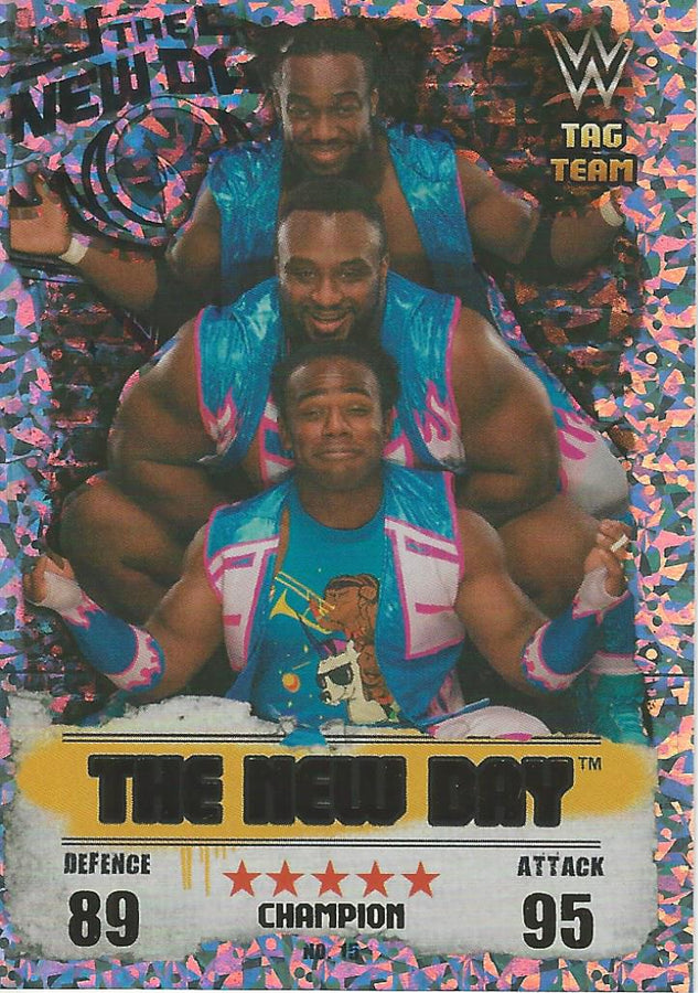 WWE Topps Slam Attax Takeover 2016 New Day Gold Champion #15