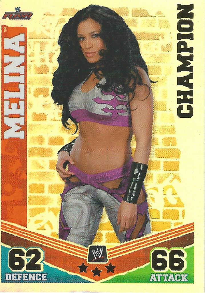 WWE Topps Slam Attax Mayhem 2010 Melina #15