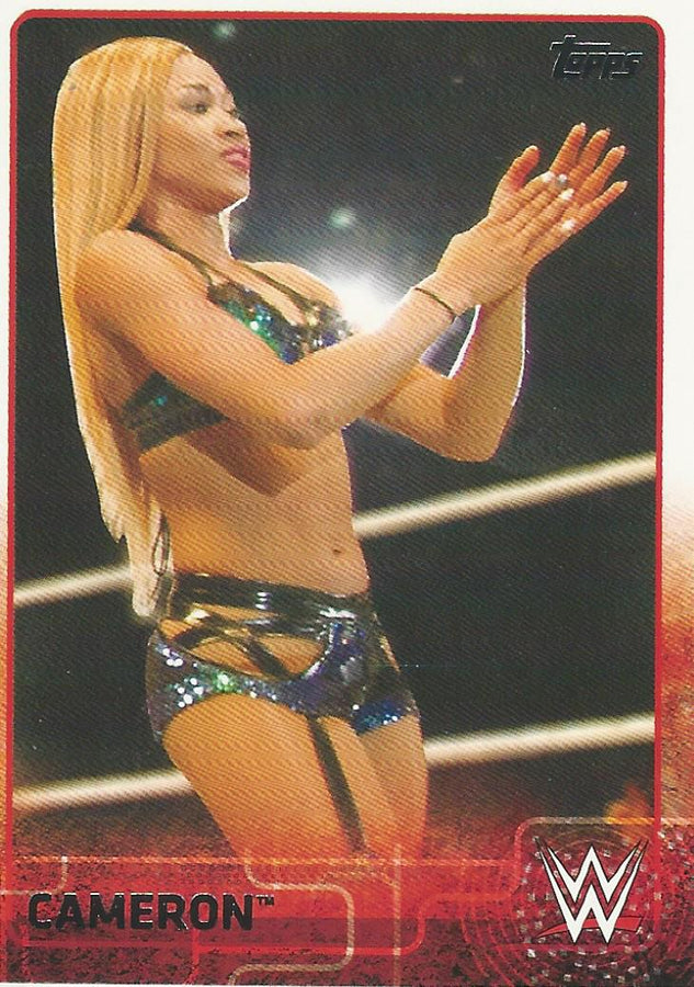 WWE Topps 2015 Cameron #15