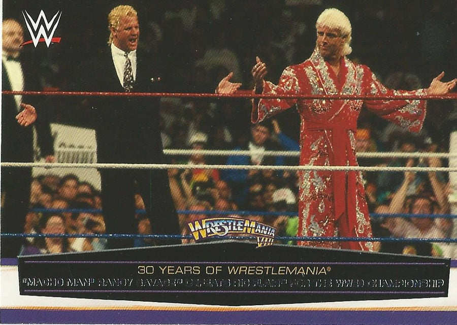 WWE Topps Road to WrestleMania 2014 Ric Flair 15 of 60