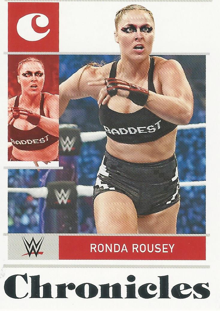 WWE Panini Chronicles 2022 Ronda Rousey #43