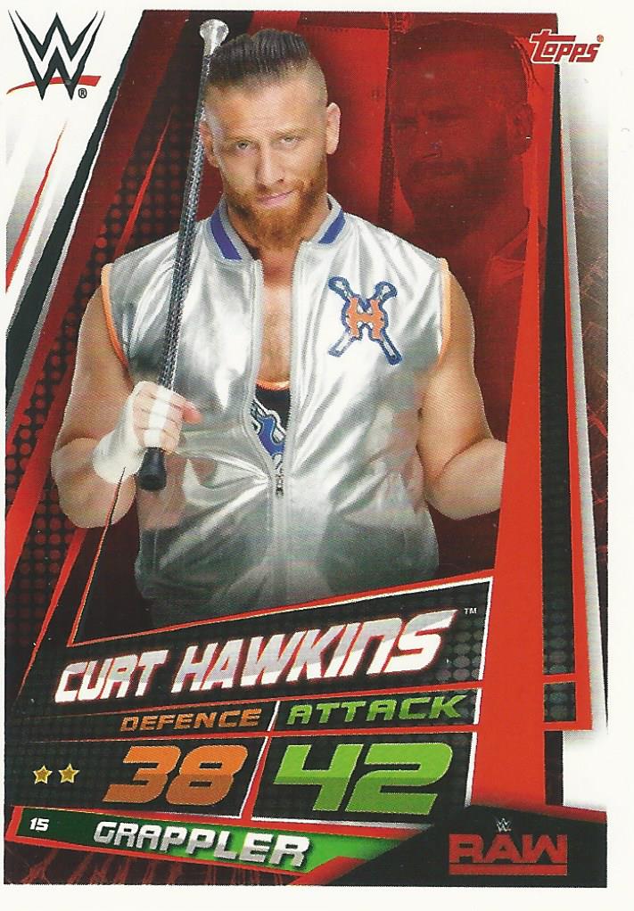 WWE Topps Slam Attax Universe 2019 Curt Hawkins #15
