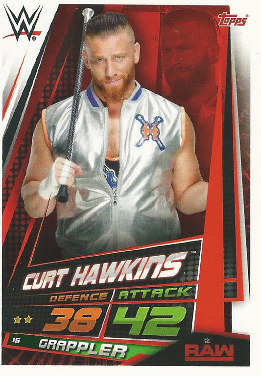 WWE Topps Slam Attax Universe 2019 Curt Hawkins #15