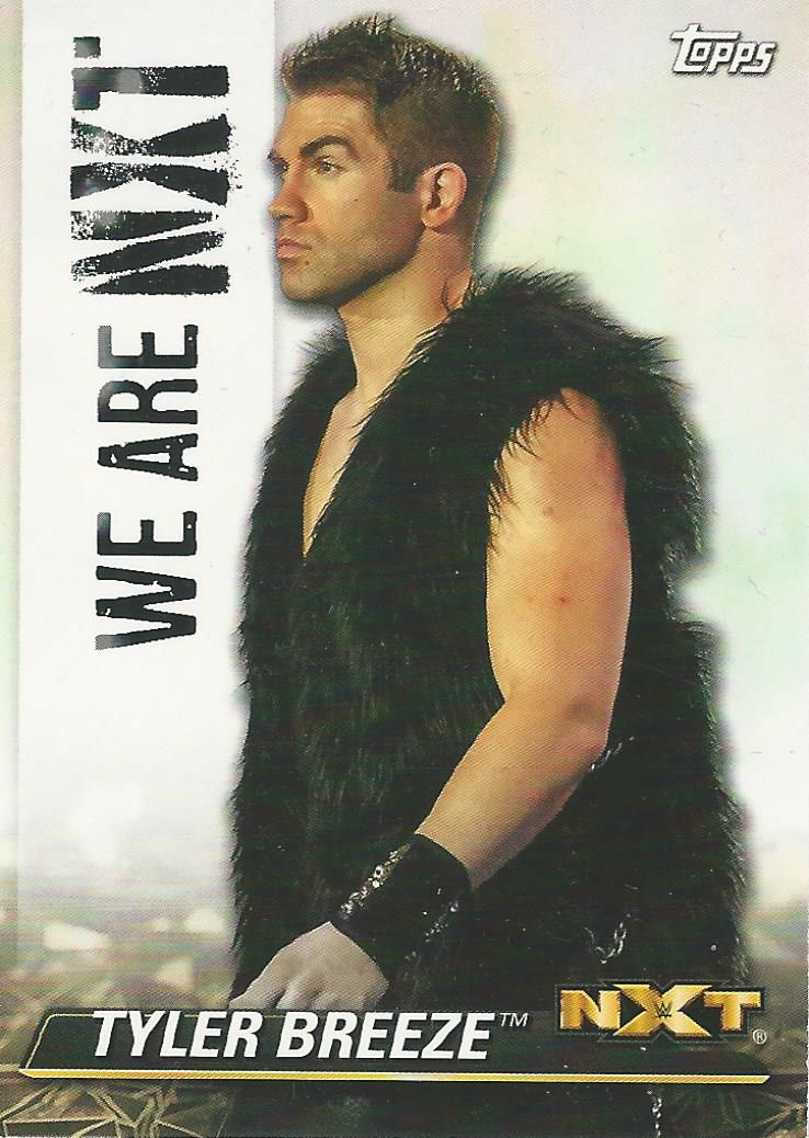 WWE Topps NXT 2021 Tyler Breeze NXT-59 trading card PW Catalog