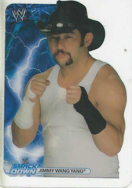 WWE Edibas Lamincards 2008 Jimmy Wang Yang #15