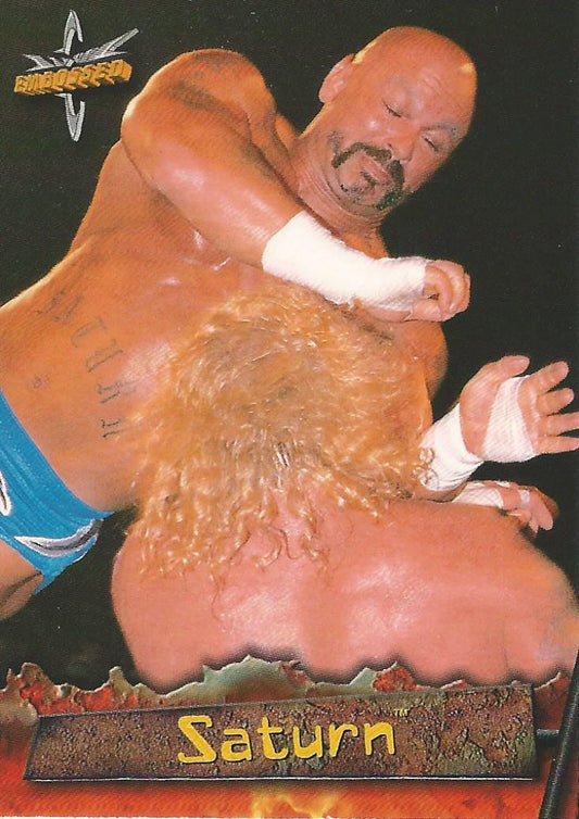 WCW Topps Embossed 1999 Perry Saturn #15