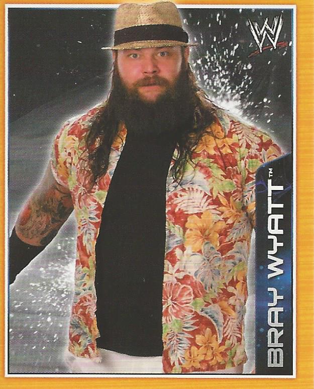WWE Topps A-Z Sticker Collection 2014 Bray Wyatt #15