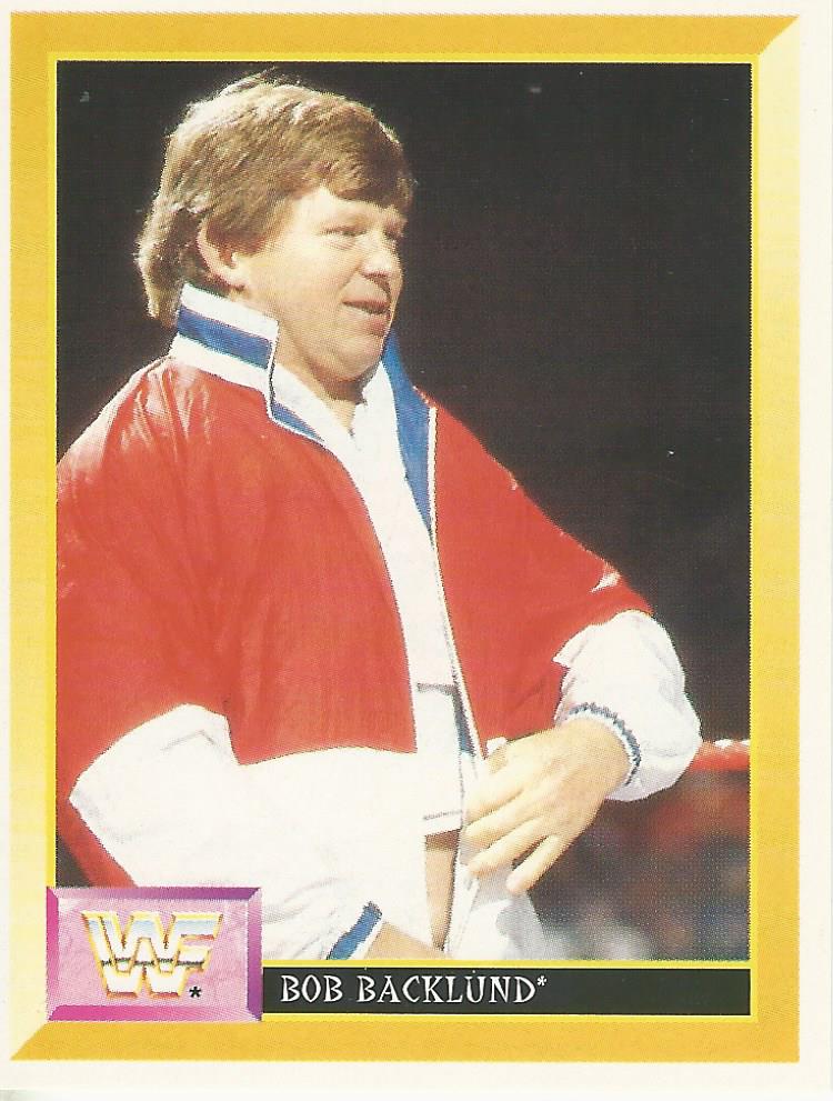 WWF Merlin Sticker 1994 Bob Backlund #15