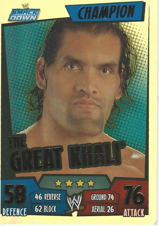 WWE Topps Slam Attax Rumble 2011 Champion Great Khali #15