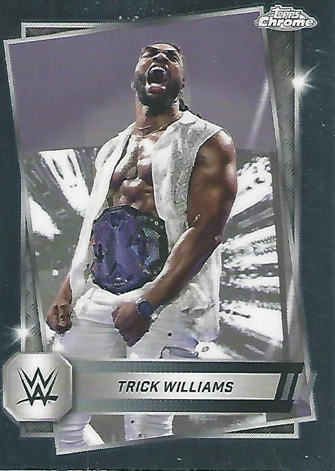 WWE Topps Chrome 2025 Trading Cards Trick Williams No.15 PW Catalog