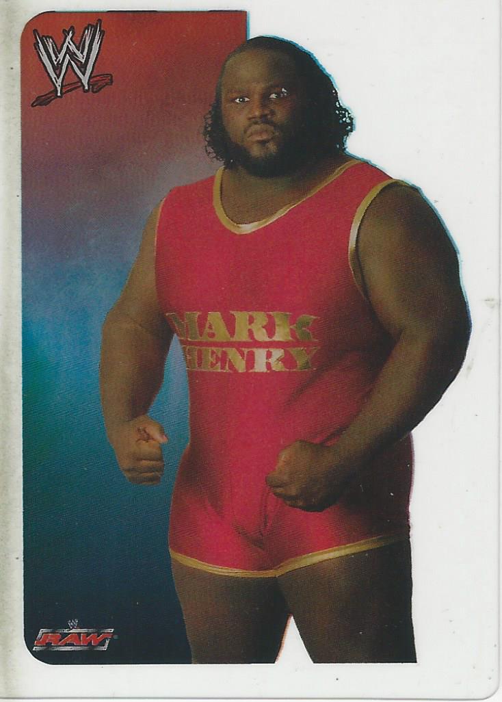 WWE Edibas Lamincards 2004 Mark Henry #15