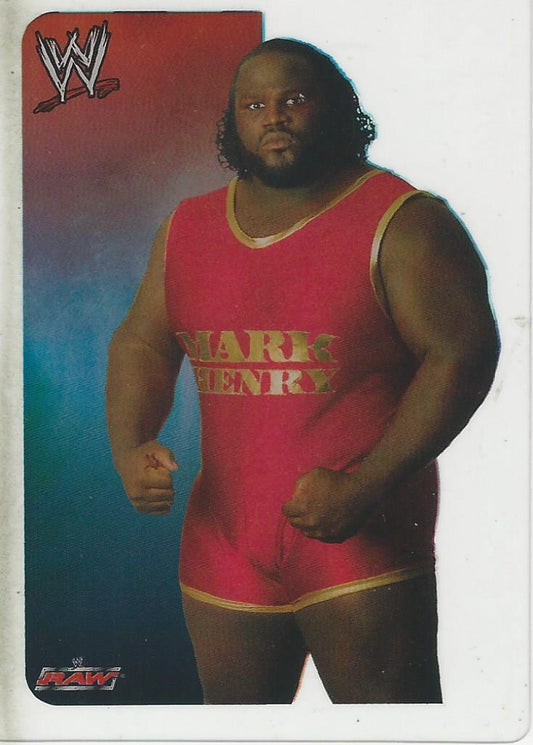 WWE Edibas Lamincards 2004 Mark Henry #15