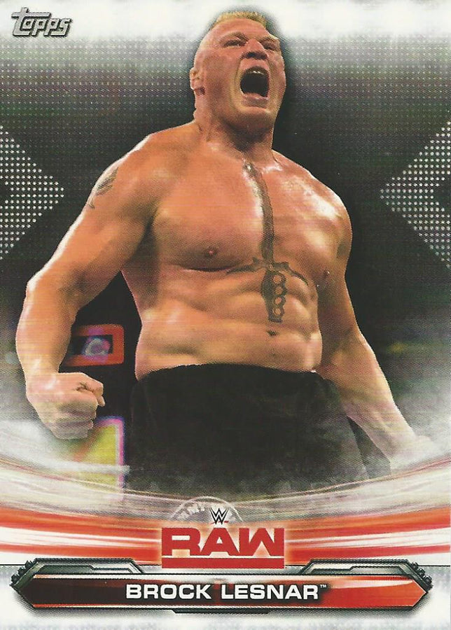 WWE Topps Raw 2019 Brock Lesnar #15