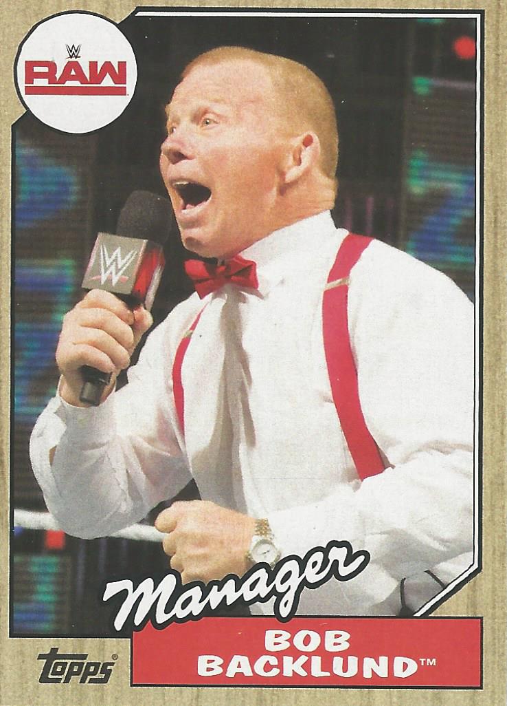 WWE Topps Heritage 2017 Bob Backlund #15