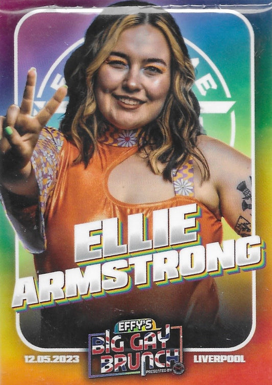 Ellie Armstrong trading card PW Catalog