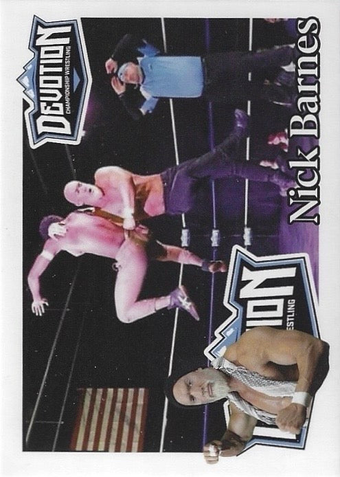 Nick Barnes trading card PW Catalog
