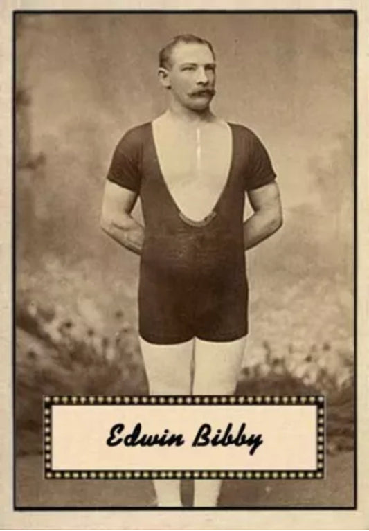 Edwin Bibby trading card PW Catalog