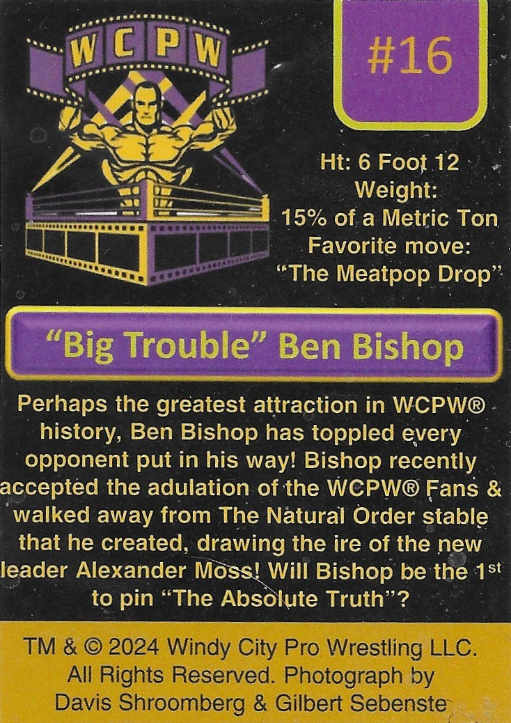 “Big Trouble” BEN Bishop - image 2