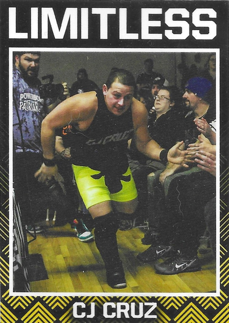 CJ Cruz trading card PW Catalog
