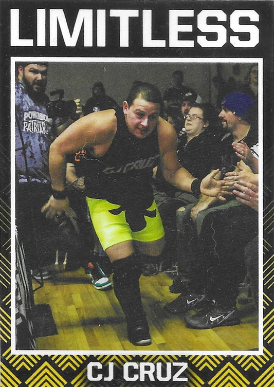 CJ Cruz trading card PW Catalog
