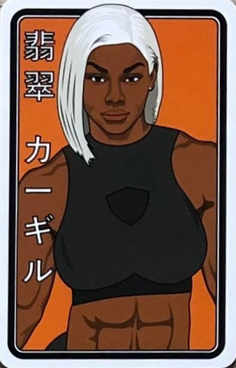 Jade Cargill trading card PW Catalog