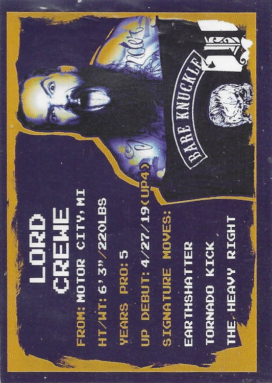 Lord Crewe trading card PW Catalog