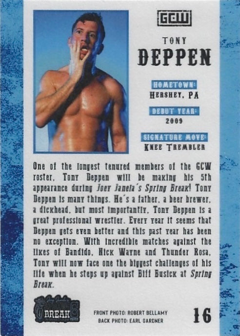 “The Gatekeeper” Tony Deppen