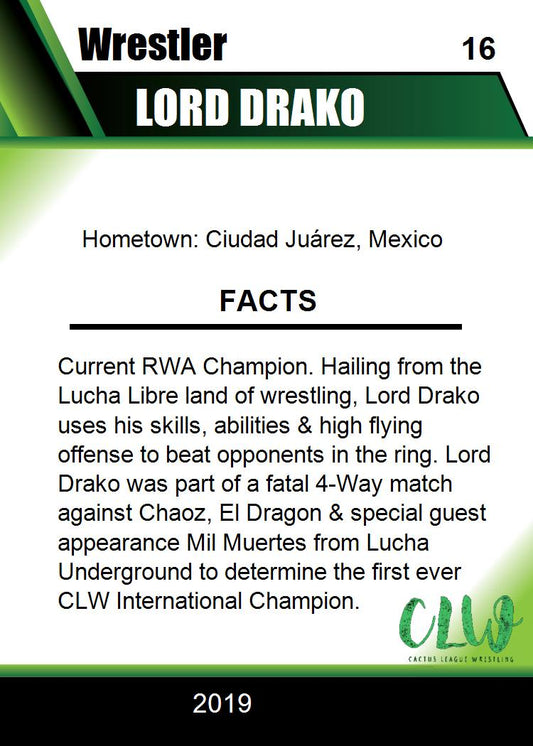 Lord Drako Trading Card PWcatalog