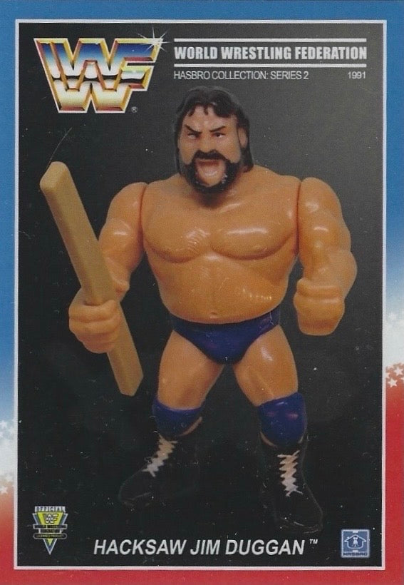 Hacksaw JIM Duggan trading card PW Catalog