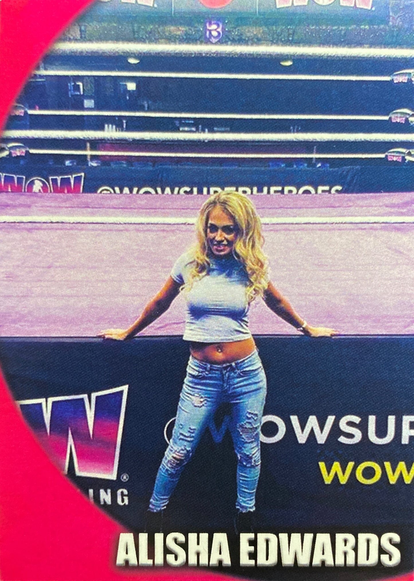 Alisha Edwards trading card PW Catalog